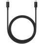 Cabo Thunderbolt Satechi ST-YTB100K 1 m 40 Gbit/s preto