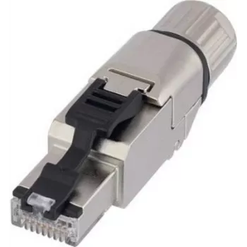 Conector Ethernet Lapp ED-IE-AXS-5-PN-20-FC reto, conector fêmea RJ45 inline industrial