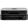 OWC miniStack STX caixa de armazenamento Thunderbolt 4 empilhável com hub, 2 compartimentos (SATA + NVMe), preta