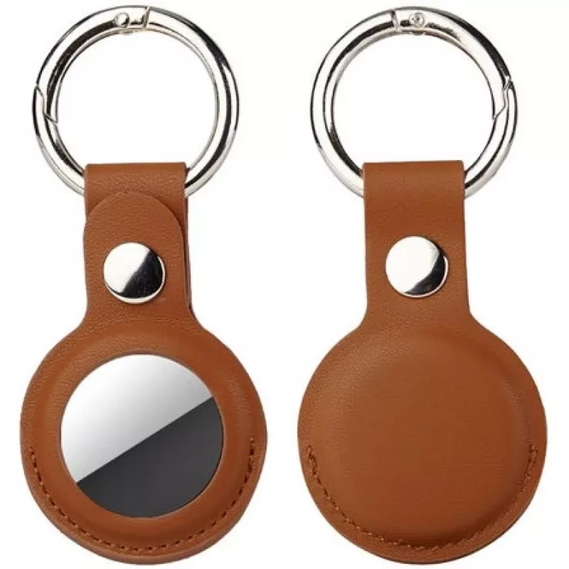 4smarts Conjunto - Capa para AirTag - Metal, Pele artificial de poliuretano