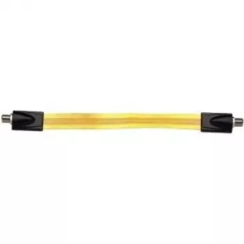 Cabo coaxial Axing SAK02501 0,25 m preto amarelo