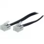 Cabo S/CONN 10m RJ11 preto transparente TC 70090 / 50319 ShiverPeaks