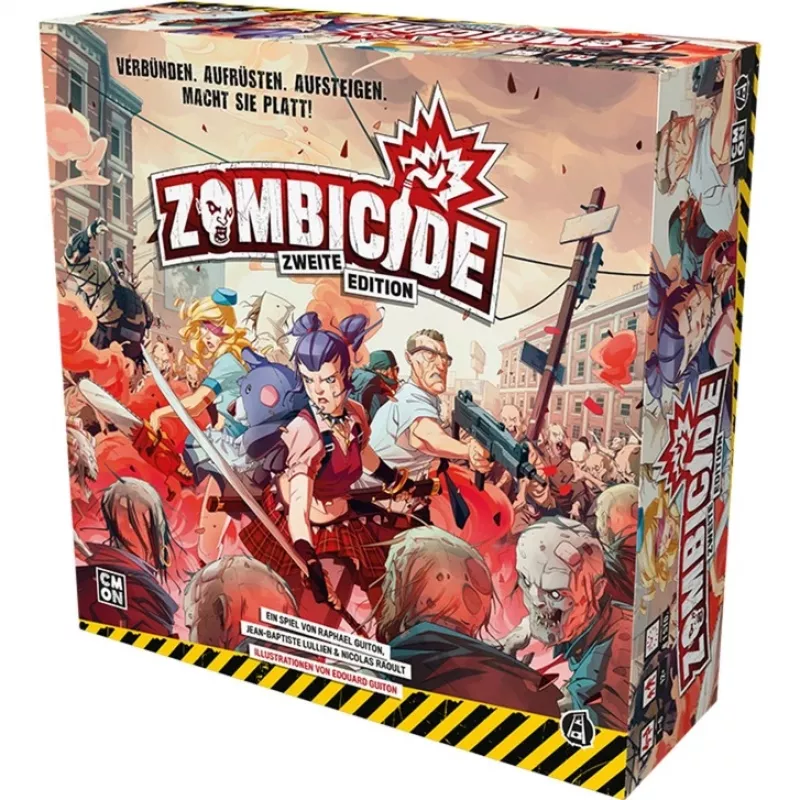 Zombicide 2.ª Edição jogo de tabuleiro familiar