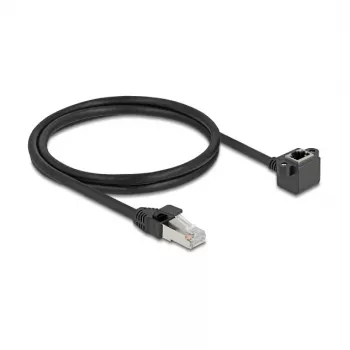 Cabo de rede DeLOCK 81097 RJ-45 Cat6 1 m preto