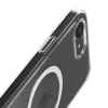 Capa transparente MagSafe Crong para iPhone 16e – capa de proteção transparente, compatível com MagSafe