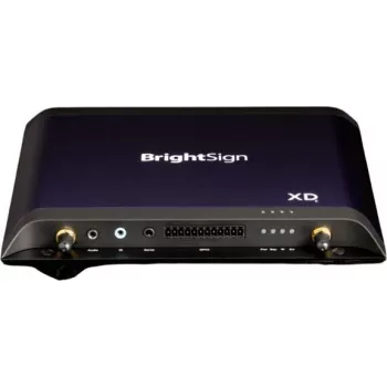 BrightSign XD6 XD236 XD236 leitor de sinalização digital – 256 GB SSD – BrightSign OS – 4K UHD – preto