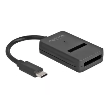 Conversor combo DeLOCK para M.2 NVMe PCIe SATA SSD USB Type-C 10 Gbit/s