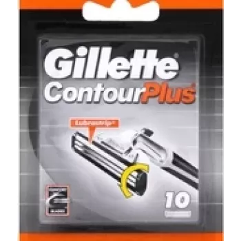 Lâminas de substituição Gillette ContourPlus, pack de 10