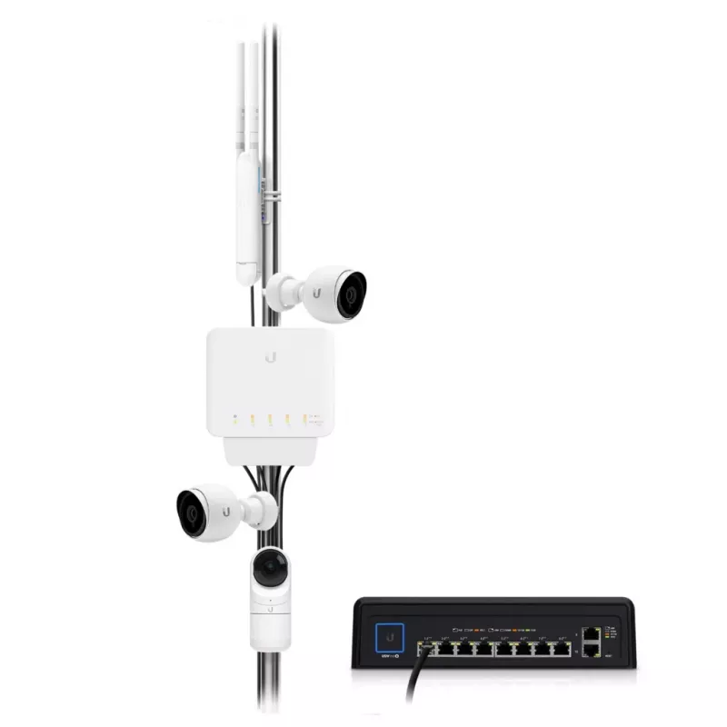 Ubiquiti UniFi Switch Flex (pack de 3) Managed L2 Gigabit Ethernet (10/100/1000) Power over Ethernet (PoE) branco