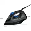 Ferro CLATRONIC DB 3703 — Ferro a seco e a vapor, base em aço inoxidável, 1800 W, preto/cinzento