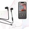 Adaptador de áudio USB-C LogiLink USB-C/M para 2x USB-C/F 60W PD branco