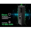 Powerbank portátil TRACER Quant 10000 mAh Li-Ion, PD & QC3.0, 3 ligações (2×USB-C, 1×USB-A), 100W, preto