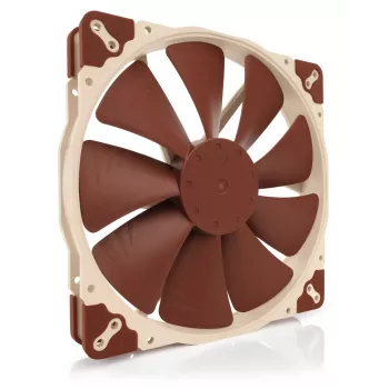 Ventoinha para caixa de computador Noctua NF-A20 200 mm, 5 V, 3-Pin, 800 rpm, 146,9 m³/h, 18,1 dB, rolamento SSO
