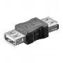 Adaptador de cabo Microconnect USBAFAF USB A preto