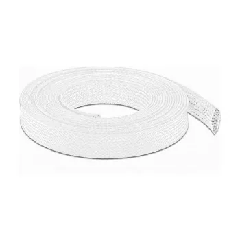 Manga de malha DeLOCK 20805 10 m x 19 mm branco