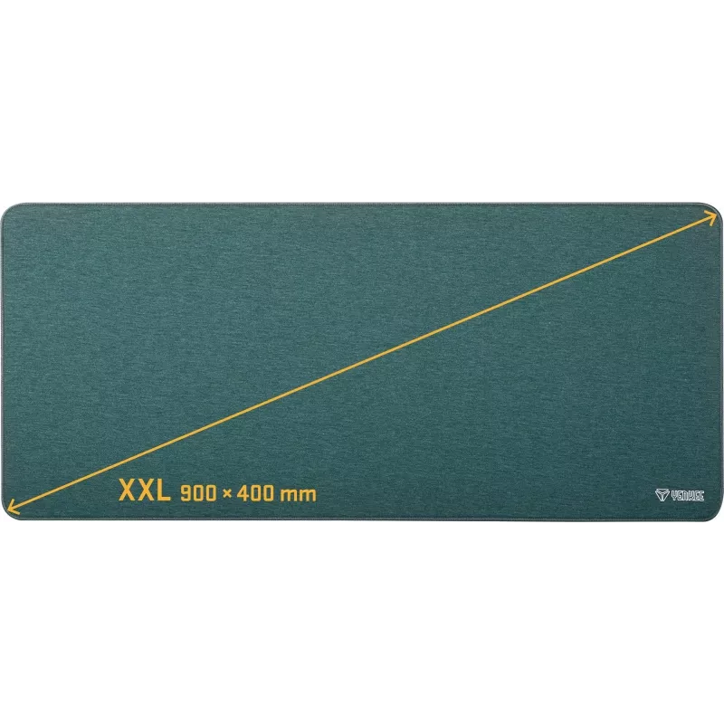 Tapete para rato e teclado YENKEE YPM 9040GN Office XXL