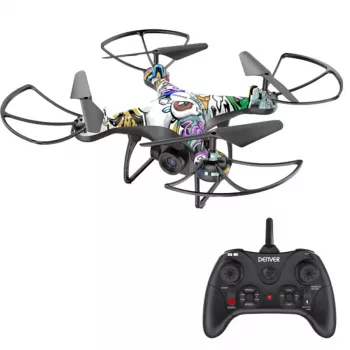 Drone Denver 2,4 GHz com câmara HD e manutenção de altitude