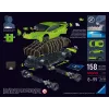 Puzzle 3D 158 peças Lamborghini Huracan EVO verde