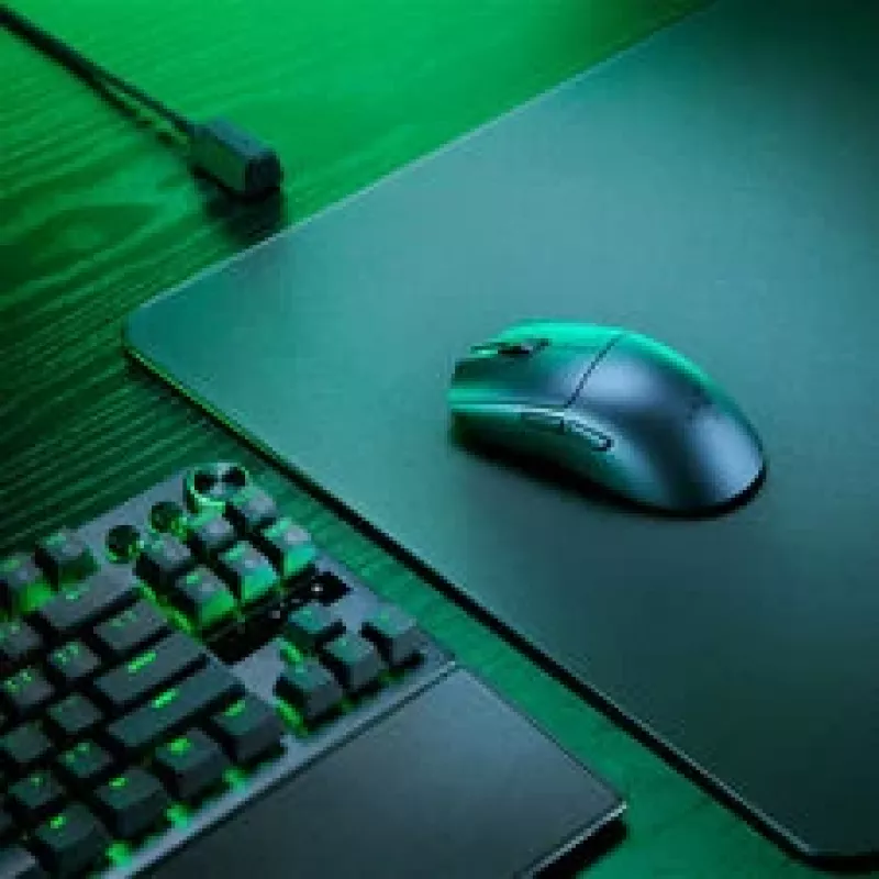Conjunto de rato gaming e tapete de rato Razer Viper V3 Pro + Gigantus M, preto