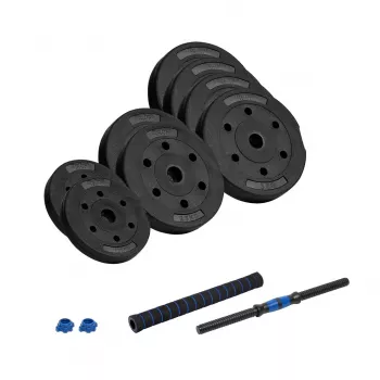 REBEL ACTIVE haltere ajustável de betume com conector 1x20kg