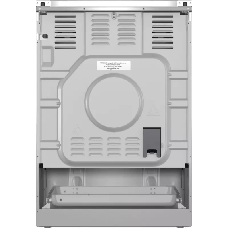 Gorenje GKS6C71XF Fogão independente com forno prateado