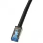 Cabo de rede LogiLink CQ7093S RJ-45 Cat6a 10 m preto
