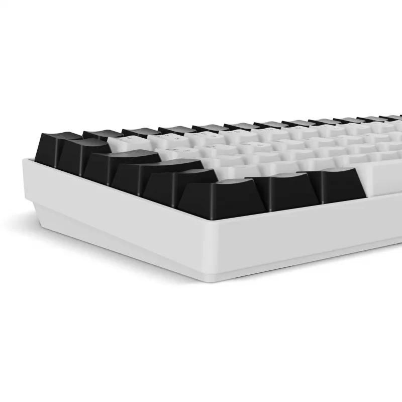 SKILLER SGK50 S2, teclado gaming branco, layout DE, Gateron Red