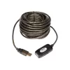 Tripp Eaton Tripp Lite Série 10M cabo repetidor de extensão ativa USB 2.0 Hi-Speed USB-A M/F 33' 33ft 10 metros - cabo de extensão USB - USB (M)