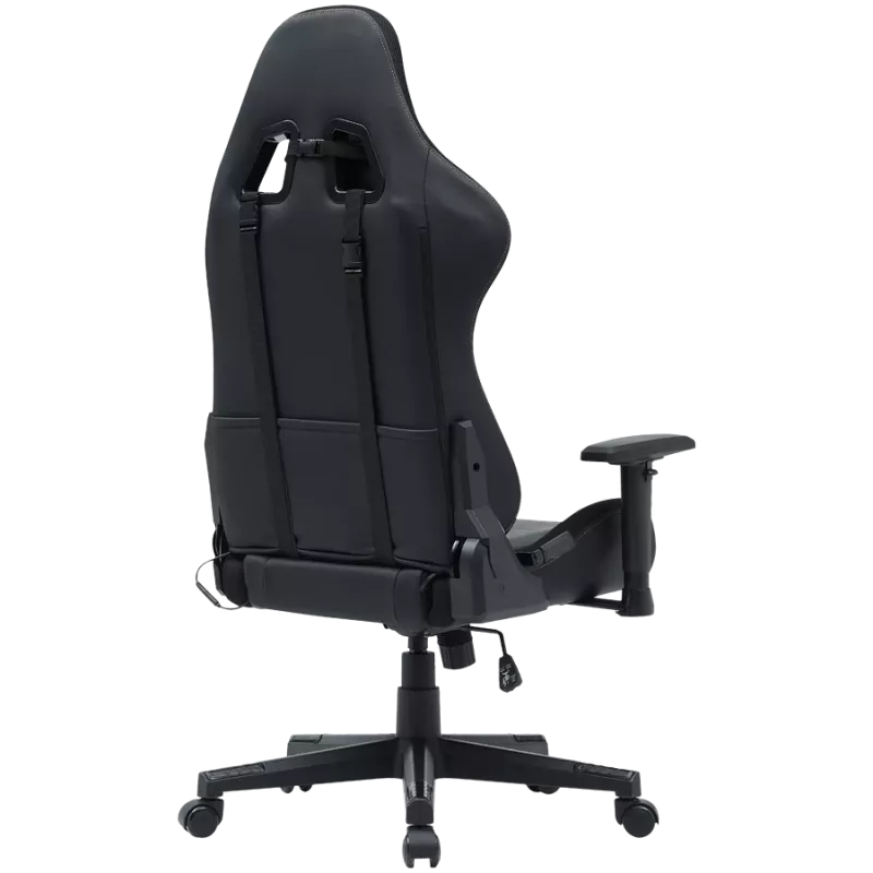 Cadeira gaming CANYON Irida RGBCH03 RGB Preto design ergonómico, braços ajustáveis, encosto reclinável