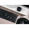 Savio KB-01 teclado Home/Office USB QWERTY US inglês preto