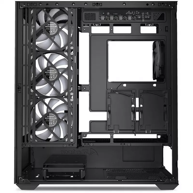Caixa para PC Sharkoon AK6 RGB, ATX, preto