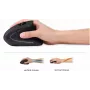 Perixx PERIMICE-713 L, rato vertical ergonómico para canhotos, preto
