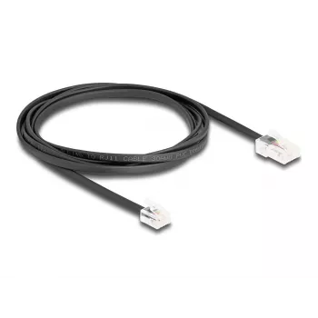 Cabo telefónico DeLOCK 88036 RJ45 para RJ11 2 m preto