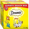 Dreamies Variety Snack Box snacks para gatos, mistura, 12 x 60 g