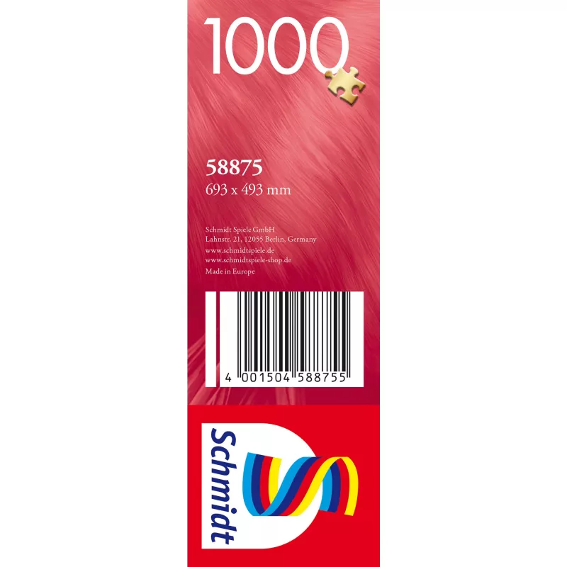 Jigsaw Puzzle schmidt spiele Sleeping Velvet Paws 1000 peças