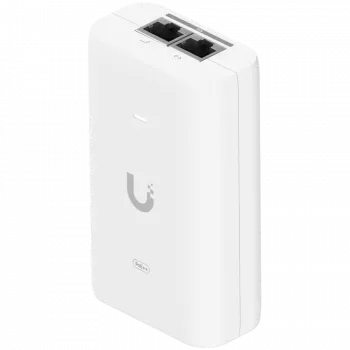 Ubiquiti UniFi UACC-PoE++-10G-EU adaptador 10G PoE++ (60W), pode alimentar dispositivos UniFi PoE++, reduzir a dependência da alimentação do switch PoE e fornecer uma ligação LAN Multi-Gigabit