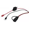 CTEK 40-133 Comfort Indicator cabo de carregamento com indicador de estado da bateria, terminais de olhal M6, 55 cm