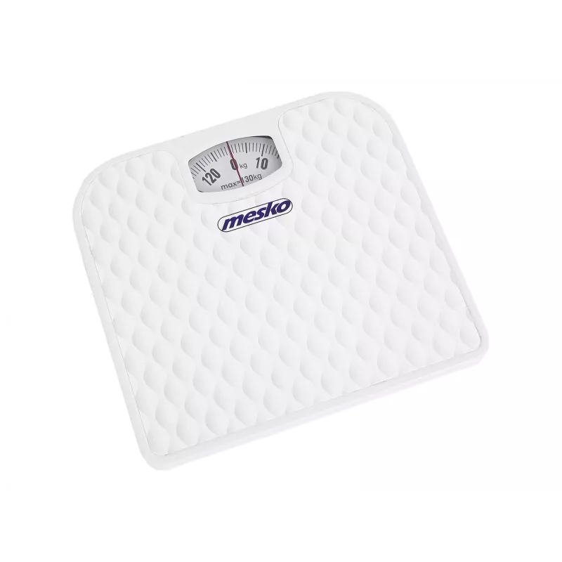 Balança mecânica Mesko MS 8160 – capacidade máxima 130 kg, precisão 1000 g, branca