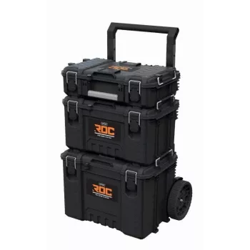 Conjunto com 3 caixas de ferramentas Roc Pro Gear 2,0 Keter