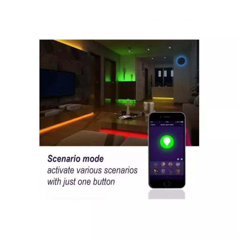 WOOX R5093 iluminação inteligente Fita de luz inteligente Wi-Fi 24 W