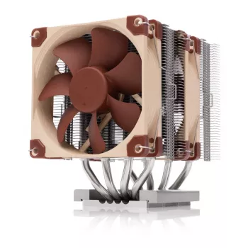 Arrefecedor de ar Noctua NH-D9 TR5-SP6 4U — arrefecedor de CPU de 92 mm com ventoinha dupla para sTR5, aletas de alumínio, base de cobre, 2500 rpm