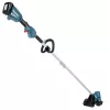 Makita DUR192LRT1, corta-relvas, punho em arco, 6000 rpm, preto, turquesa, 30 cm, 87,8 dB