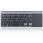 O Tracer EXpert RF é um teclado sem fios ergonómico de tamanho completo com disposição QWERTY, teclas de membrana e um design esguio preto e cinzento. Concebido para uso doméstico e de escritório, combina um touchpad integrado e teclas multimédia com uma ligação sem fios de 2,4 GHz para oferecer uma solução de introdução compacta para televisores, consolas, portáteis e PC clássicos.