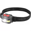 Lanterna frontal Ansmann HD250RS preta COB LED 4W IP54
