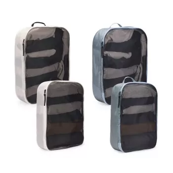 Thule 5580 Conjunto de cubos de bagagem Family pond gray/branco