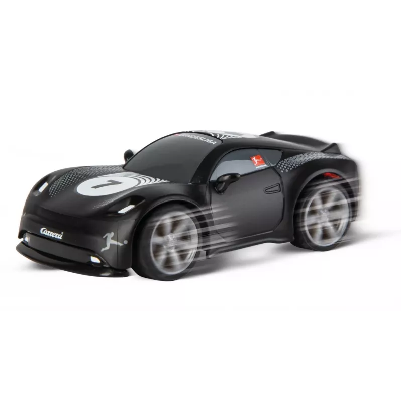 Carro RC Bundesliga Mini RC 1:43 preto