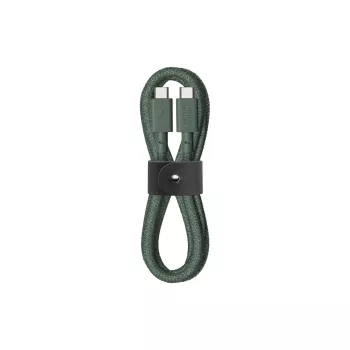 Cabo USB-C para USB-C Native Union Belt cabo 1,2 m verde