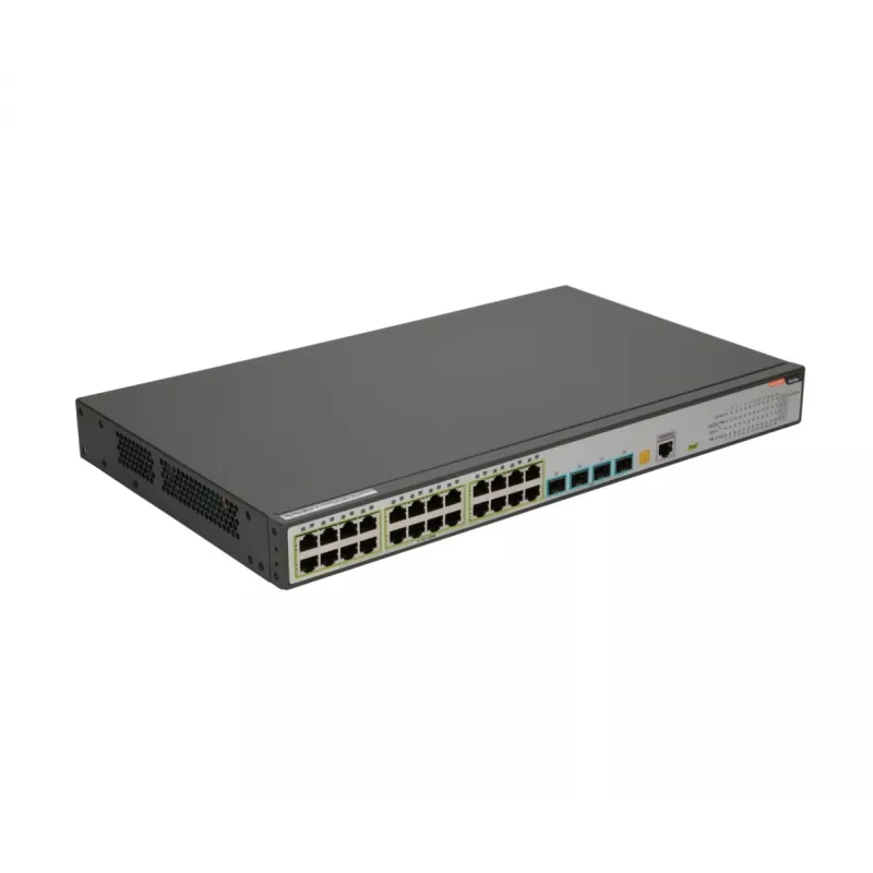 Switch gerido FiberHome S4820-28T-X-PE-AC L2/L3 Gigabit Ethernet 24 portas PoE