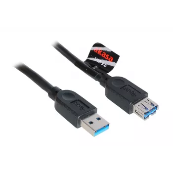 Cabo USB 3.0 Akasa AK-CBUB02-15BK 1,5m preto