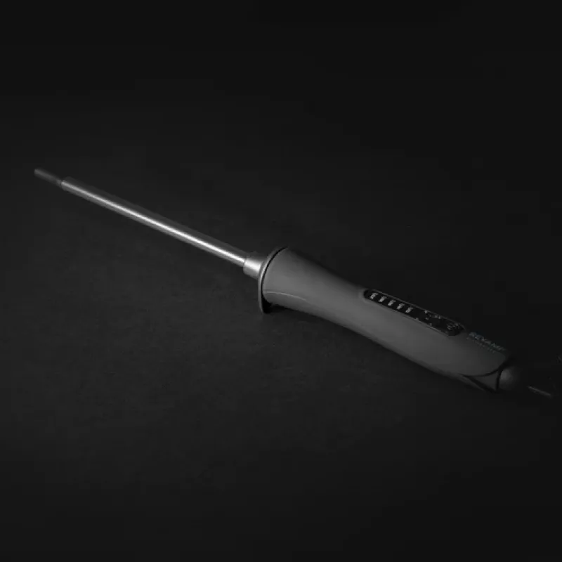 Revamp TO-1100-EU Progloss modelador de caracóis em vareta, cilindro de cerâmica de 10 mm, 120–210 °C, preto